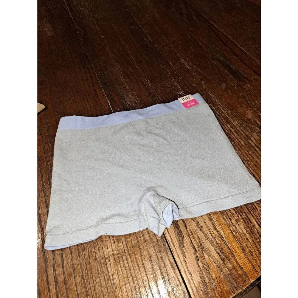 New Medium Two Pairs True by Rue21 Boyshort Panties Underwear Loungewear Glitter